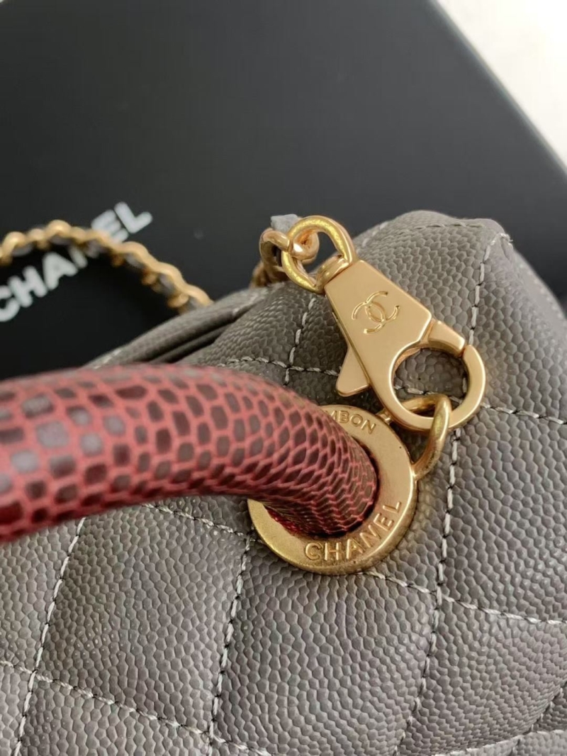 Ch**el top handle bags